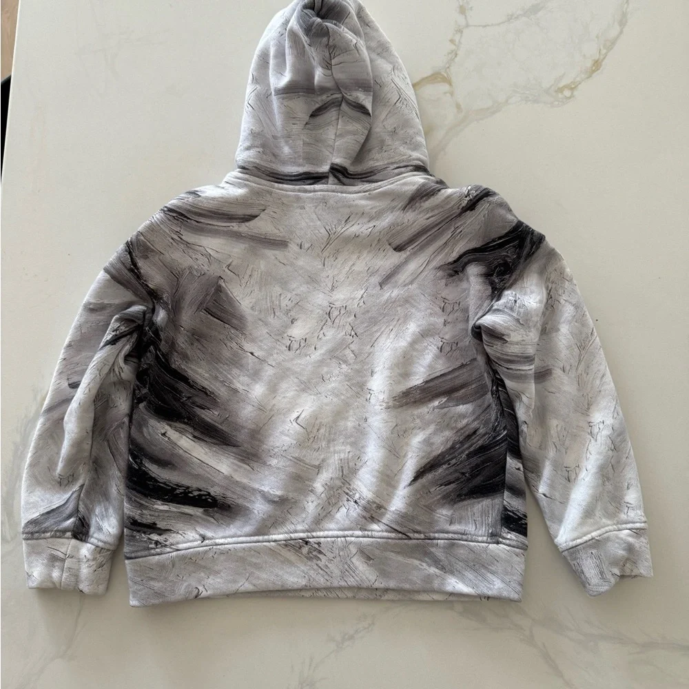 Moschino Gray and Black Kids Hoodie - Picture 4 of 6
